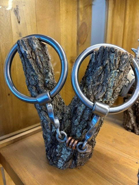 O-Ring Dog Bone Slow Twist Snaffle