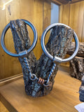 O-Ring Dog Bone Twisted Snaffle